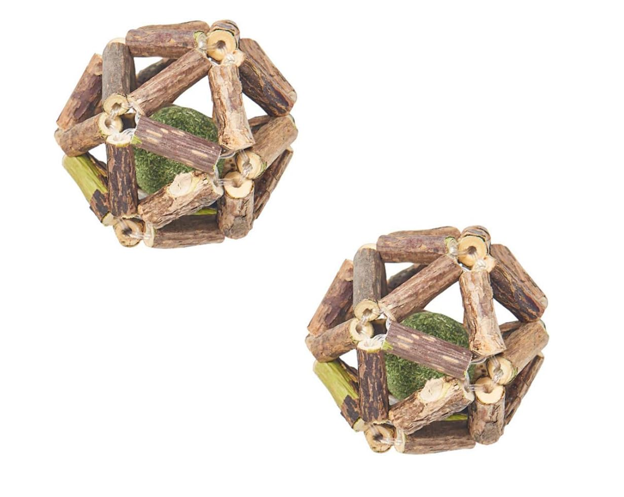 2 Silvervine Catnip Cages